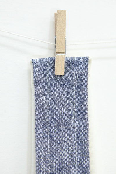 Blue Chambray Headband