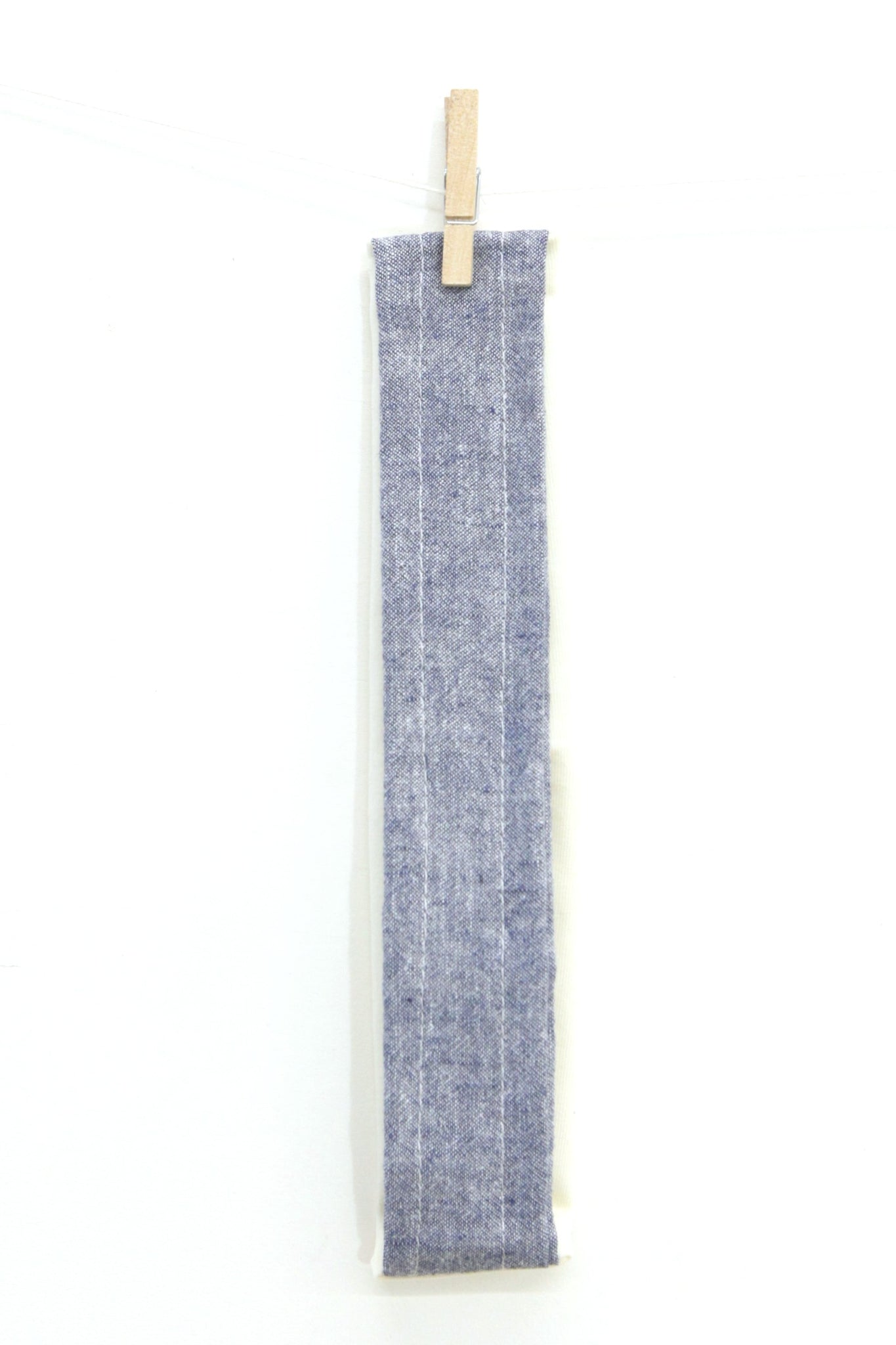 Blue Chambray Headband