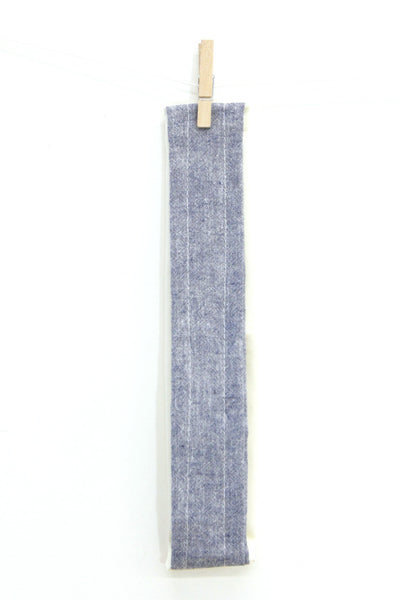 Blue Chambray Headband