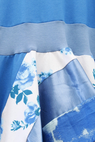 Blue Rose Pixie Dress (1-2 Years)