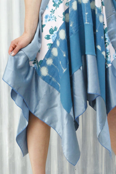 Blue Rose Pixie Dress