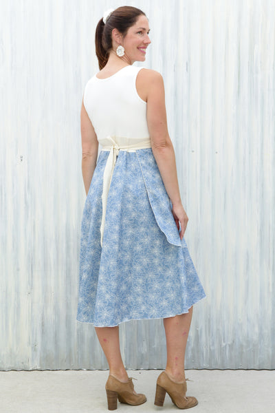Blue Periwinkle Wrap Dress