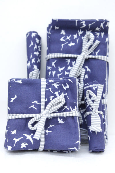 Blue Bunting Napkins