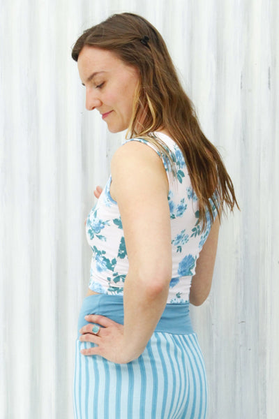 Blue Rose Bra