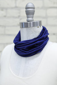 Blue Sleek Neck Warmer