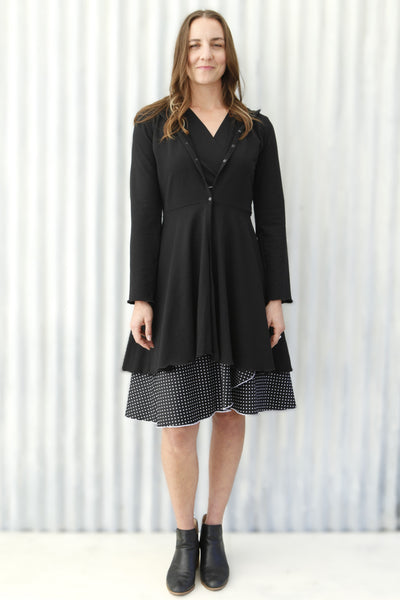 Black Virginia Dress Coat