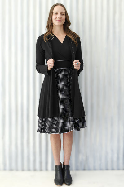 Black Virginia Dress Coat