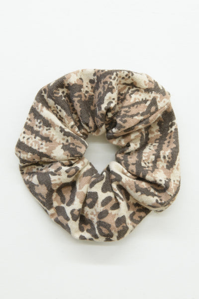 Cat Print Scrunchie