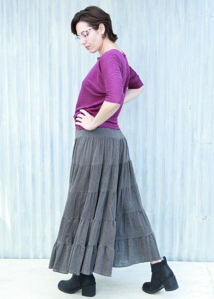 Granite Peasant Skirt