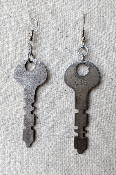 Corbin Key Earrings