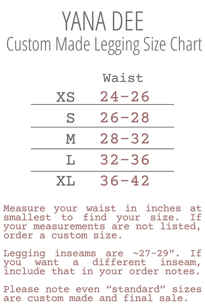 Bermuda Leggings (Custom Made)