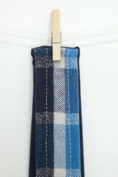 Blue Plaid Headband