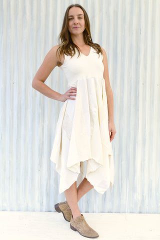 Natural Wisteria Pixie Dress