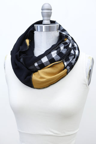 Fall Black Scarf