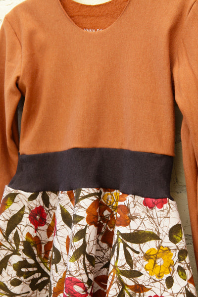 Fall Flowers Dress (6-8 Years)