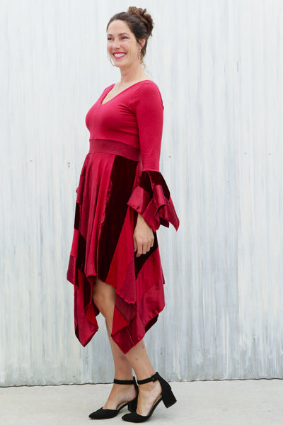 Queen of Diamonds Pixie Dress