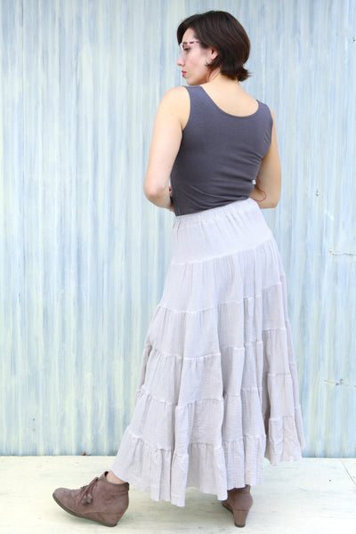 Marble Peasant Skirt