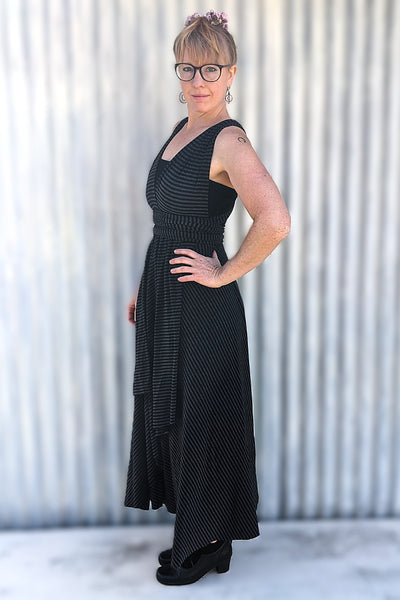 Granite Wider Stripe Infinity Dress (S/M)