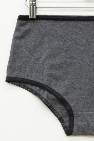 Dark Gray Brief Underwear