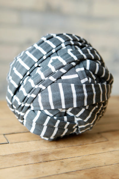 Stripe Fabric Yarn Ball