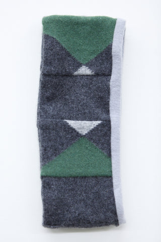 Green Argyle Headband