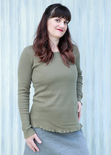 Olive Willow Top