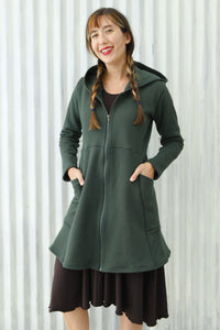 Green Huron Zip Coat