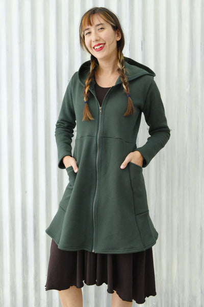 Green Huron Zip Coat