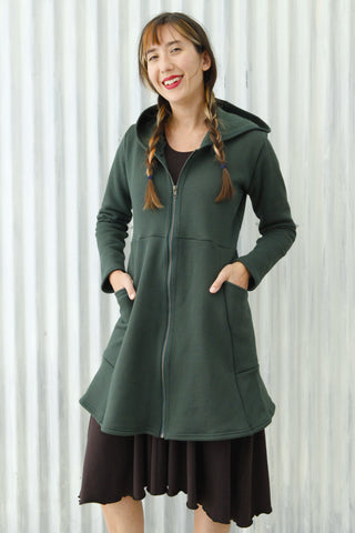 Green Huron Zip Coat