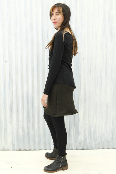 Dark Glade Sweater Skirt