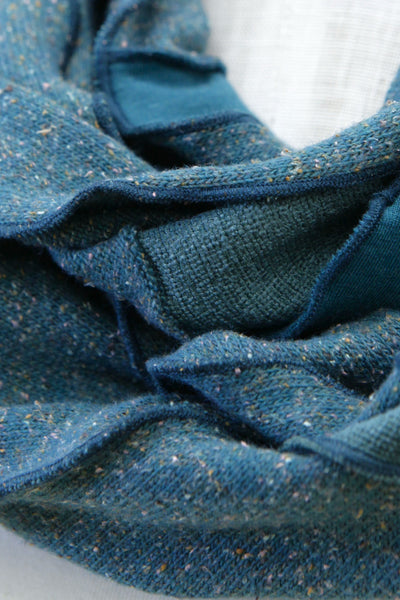 Teal Traverse Infinity Scarf