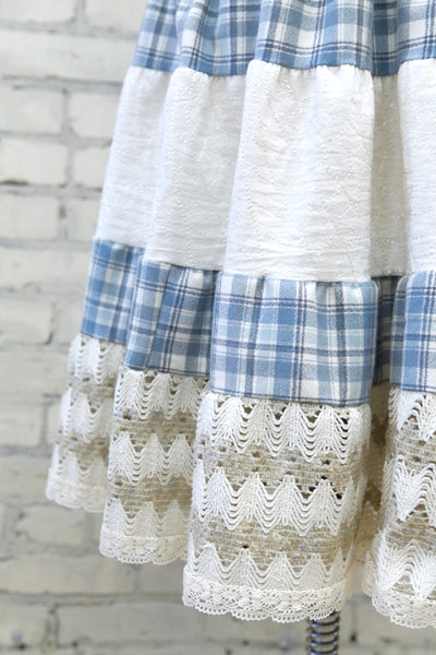 Winter Latte Peasant Skirt