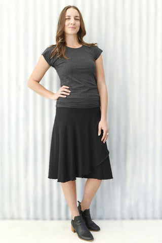 Black Clover Wrap Skirt