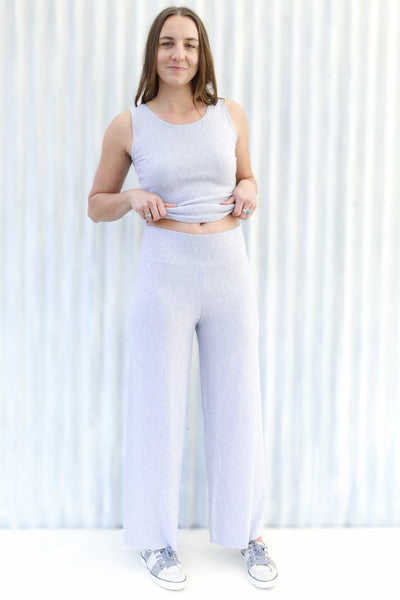 Light Gray Luxury Lounge Pants