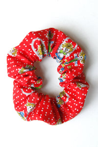 Salvaged Cotton Scrunchies