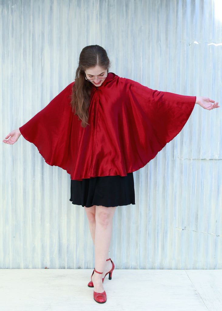 red cape for dress Red Wanda Cape