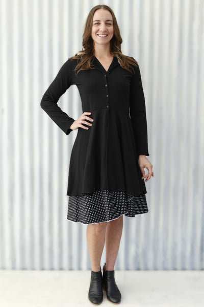 Black Virginia Dress Coat