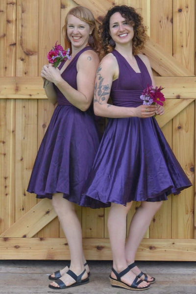 Amethyst Avita Infinity Dress