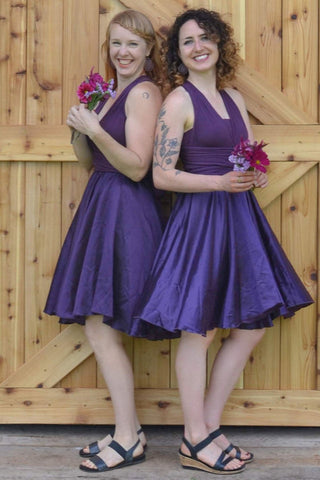 Amethyst Avita Infinity Dress