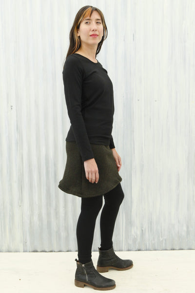 Dark Glade Sweater Skirt