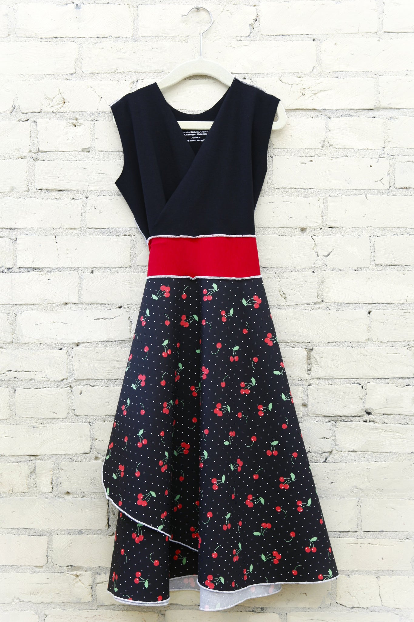 Black Cherry Wrap Dress (Juniors)