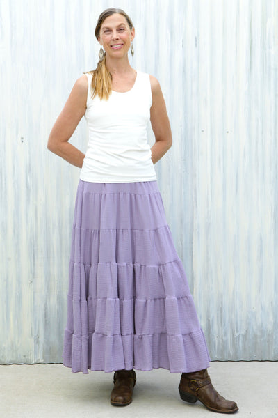 Lavender Peasant Skirt