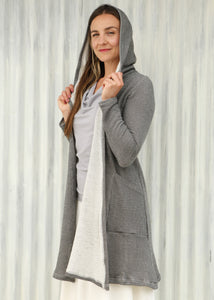 Light Gray Alexandra Duster