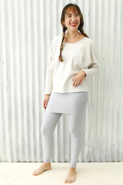 Light Gray Lana Skirt