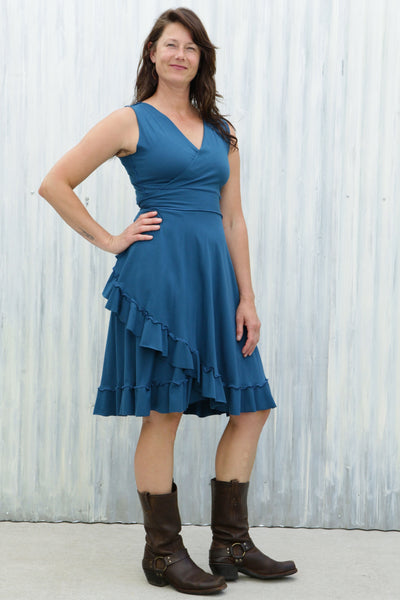 River Jasper Wrap Dress