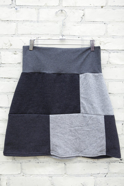 Charcoal Sweater Skirt