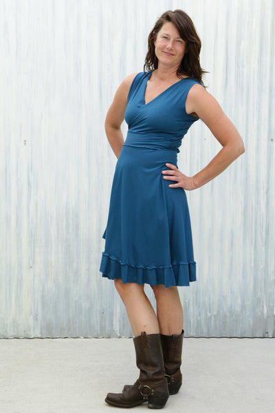River Jasper Wrap Dress