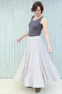 Marble Peasant Skirt