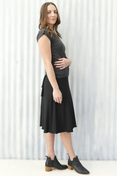 Black Clover Wrap Skirt