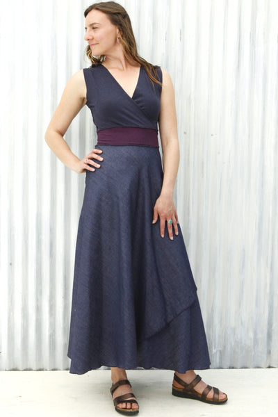 Mulberry Wrap Dress
